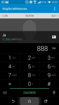 Interfejs HTC One M8