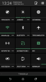 Interfejs HTC One M8