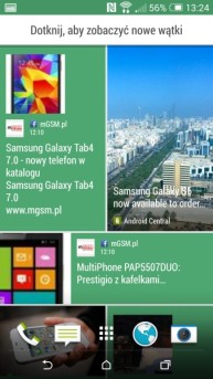 Interfejs HTC One M8