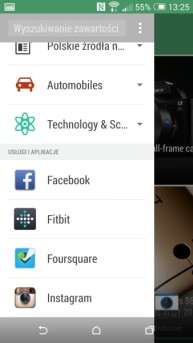 Interfejs HTC One M8