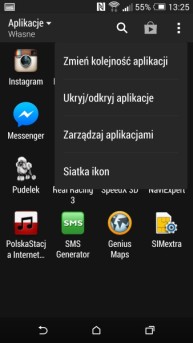 Interfejs HTC One M8