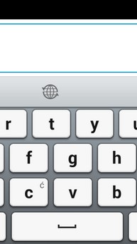 Klawiatura QWERTY Huawei w układzie poziomym