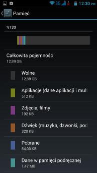 Pamięć telefonu