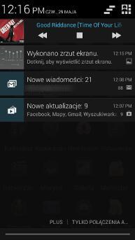 Pasek powiadomień