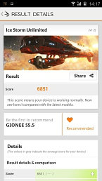 Gionee Elife S5.5 - wyniki testu 3D Mark