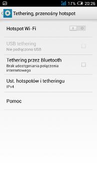Tethering i hotspot