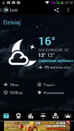 Aplikacja pogodowa 1Weather