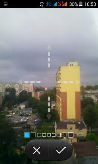 Rejestrowanie zdjęć panoramicznych