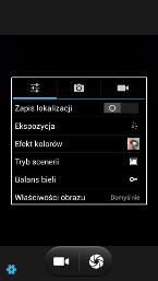 Ustawienia aparatu