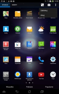 Interfejs Asus Fonepad LTE