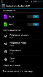 Opcje komunikacji w Goclever Quantum 450