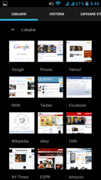 Wybrane  aplikacje systemowe w modelu Goclever Quantum 450:Goclever OTA, Latarka, zegar, kalkulator, kalendarz, przeglądarka