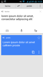 Wybrane aplikacje Google w modelu Goclever Quantum 450: Google Keep, Mapy, Tłumacz, Wyszukiwanie głosowe 