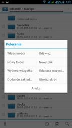 Wybrane aplikacje preinstalowane w modelu Lark Phablet 6.0: PlaceKnow, Wiadomości i pogoda, Internet, Legimi, Menadżer plików, Nexto, Onet News,Onet Sport, VoD Onet