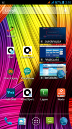 Elementy interfejsu modelu Lark Phablet 6.0