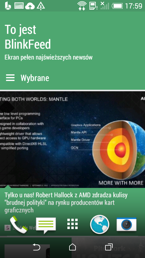 Elementy interfejsu w HTC Desire 510