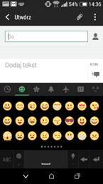 Opcje komunikacji: połączenia głosowe, książka telefoniczna, nowy kontakt, wiadomości