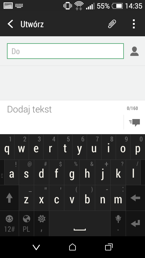 Opcje komunikacji: połączenia głosowe, książka telefoniczna, nowy kontakt, wiadomości