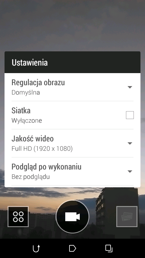 Menu i funkcje aparatu głównego i przedniej kamery