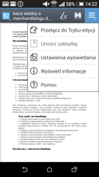 Wybrane aplikacje zewnętrznych producentów: Twitter, Facebook, Polaris Office 5, Pogoda, Zoe, Akcje, Zoodles 