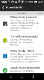 Aplikacje HTC: Kopia zapasowa, Porady i pomoc, Power to Give, Przewodnik HTC