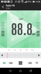 Multimedia: notatki głosowe, radio FM, galeria, odtwarzanie muzyki i wideo