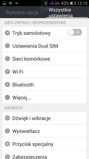 Ustawienia i personalizacja