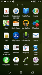 Lista aplikacji
