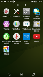 Lista aplikacji