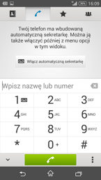 Opcje połączeń