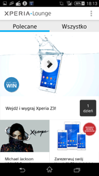 Wybrane aplikacje firmowane przez Sony