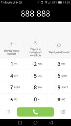 Dialer i klawiatura