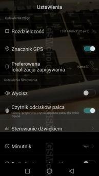 Interfejs aparatu fotograficznego