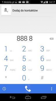 Dialer i klawiatura