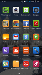 Menu z Androida, ale jakby takie rodem z iOS-a Menu z Androida, ale jakby takie rodem z iOS-a