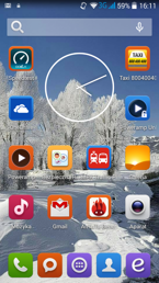 Menu z Androida, ale jakby takie rodem z iOS-a Menu z Androida, ale jakby takie rodem z iOS-a