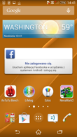 Podstawowy interfejs graficzny Sony Xperia Z3