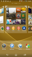 Podstawowy interfejs graficzny Sony Xperia Z3