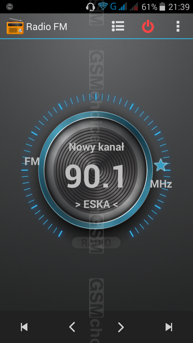 Wbudowane Radio FM Wbudowane Radio FM