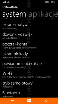 Dopiero sześć zrzutów ekranu może pokazać, jak wiele opcji znajduje się w podstawowym menu telefonu