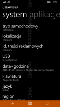 Dopiero sześć zrzutów ekranu może pokazać, jak wiele opcji znajduje się w podstawowym menu telefonu