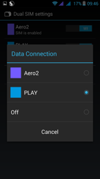 Opcje dual-SIM