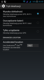 Wiadomości i GPS