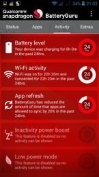 Aplikacja BatteryGuru