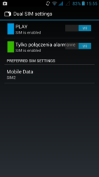 Opcje dual-SIM