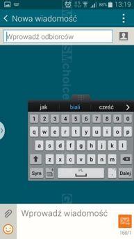 Dialer i klawiatura SMS Dialer i klawiatura SMS