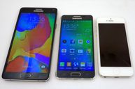 Porównanie z Galaxy Note 4 Porównanie z Galaxy Note 4