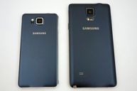 Porównanie z Galaxy Note 4 Porównanie z Galaxy Note 4