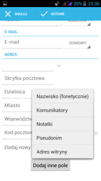 Połączenia wideo, głosowe i kontakty Połączenia wideo, głosowe i kontakty