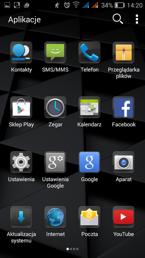 Menu Allview Viper V1i Menu Allview Viper V1i